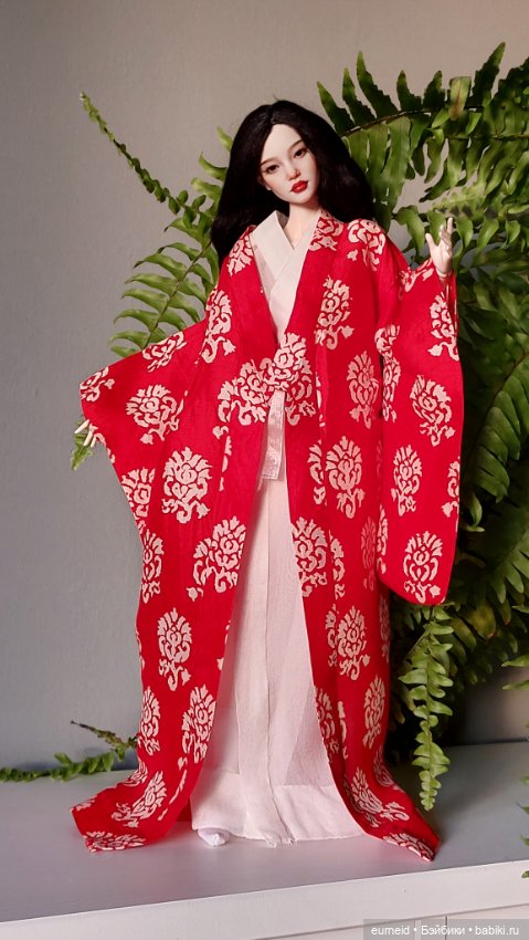 Кимоно для Йоко — Куклы Natalia Loseva (Наталья Лосева): авторские BJD (БЖД)