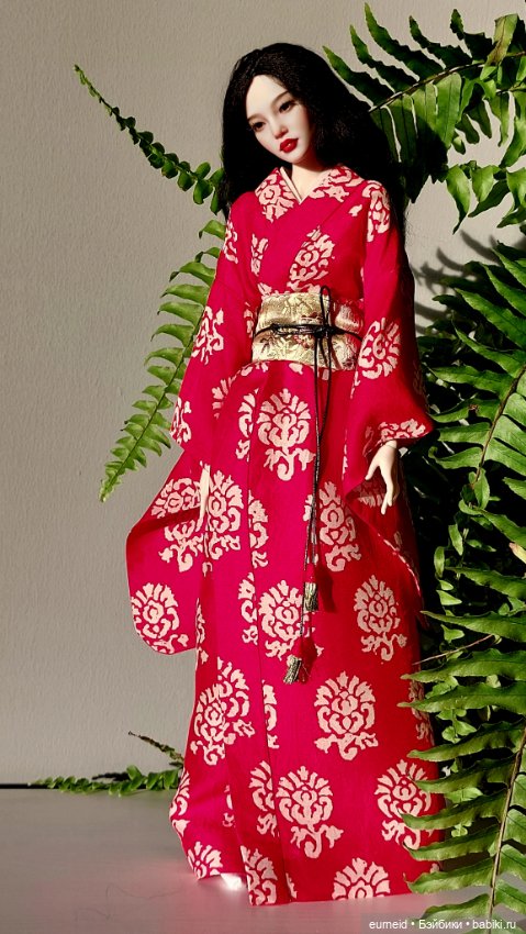 Кимоно для Йоко — Куклы Natalia Loseva (Наталья Лосева): авторские BJD (БЖД)