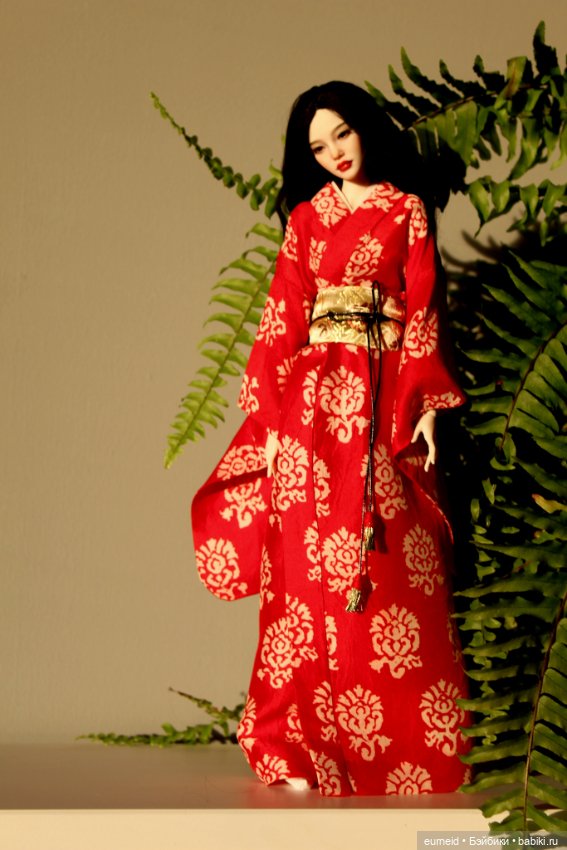 Кимоно для Йоко — Куклы Natalia Loseva (Наталья Лосева): авторские BJD (БЖД) (фото 10)