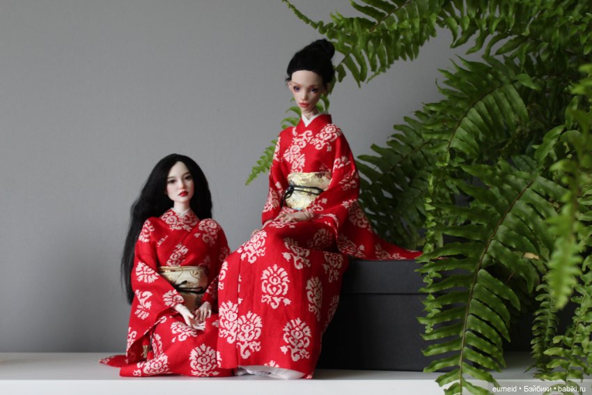 Кимоно для Йоко — Куклы Natalia Loseva (Наталья Лосева): авторские BJD (БЖД) (фото 8)