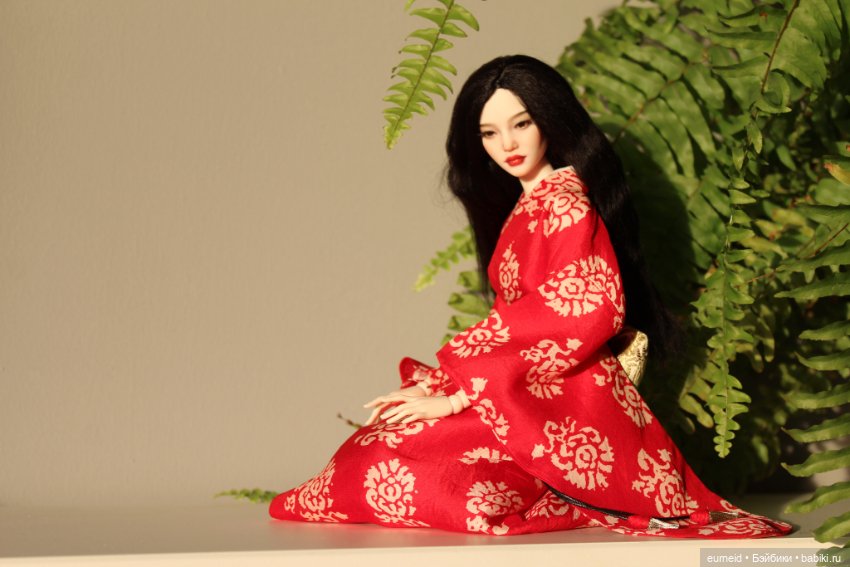 Кимоно для Йоко — Куклы Natalia Loseva (Наталья Лосева): авторские BJD (БЖД)