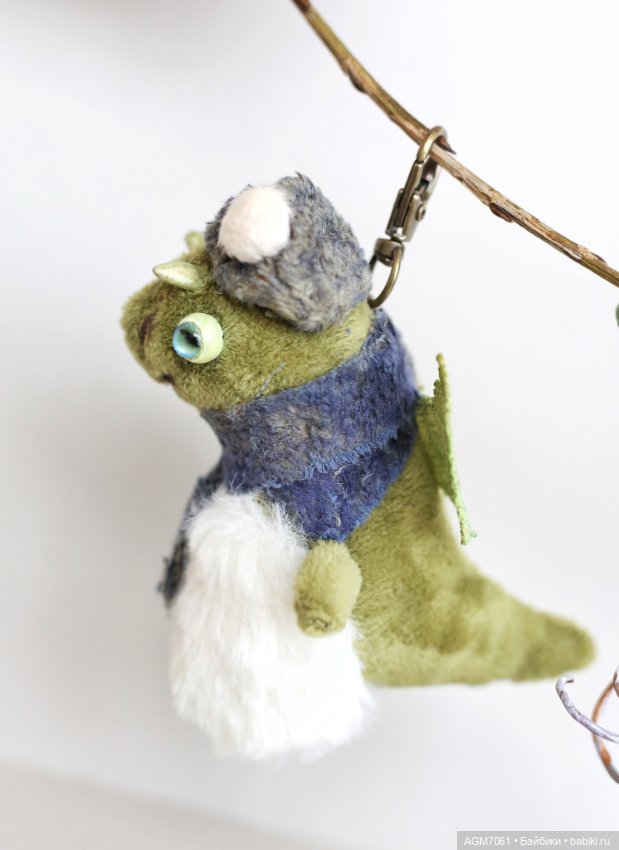 Дракоши/ Символ года — Текстильные игрушки и примитивы: кофейные (фото 6)