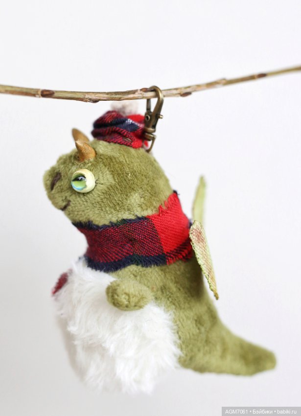 Дракоши/ Символ года — Текстильные игрушки и примитивы: кофейные (фото 7)