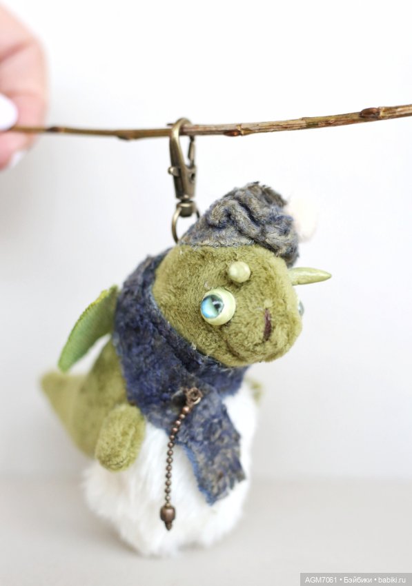 Дракоши/ Символ года — Текстильные игрушки и примитивы: кофейные (фото 3)