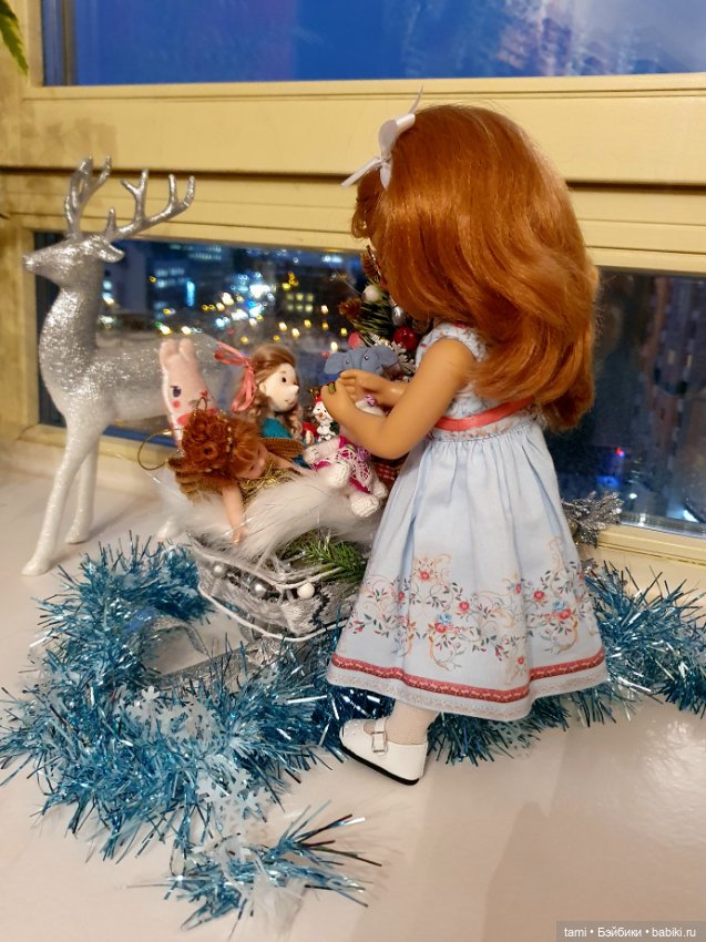 Куколка для куколки на Новый год в подарок (фото 3)