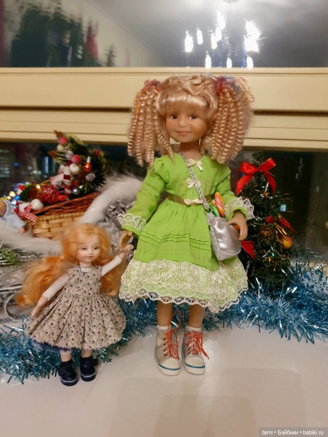 Куколка для куколки на Новый год в подарок