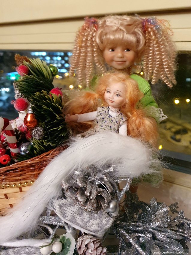 Куколка для куколки на Новый год в подарок