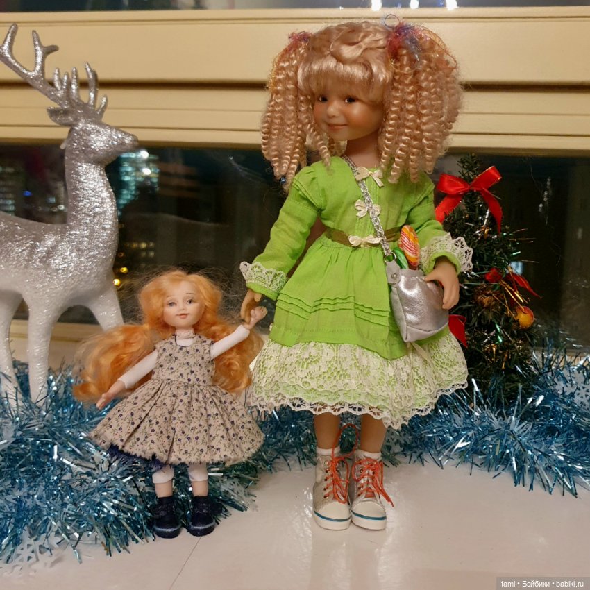 Куколка для куколки на Новый год в подарок