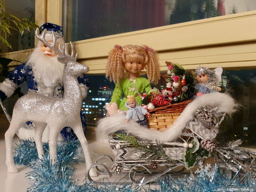 Куколка для куколки на Новый год в подарок