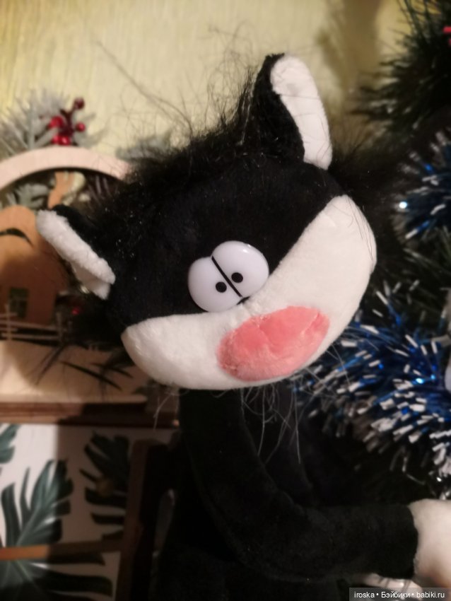 Кот и ёлка — Интересные игрушки и фигурки (разное): редкие