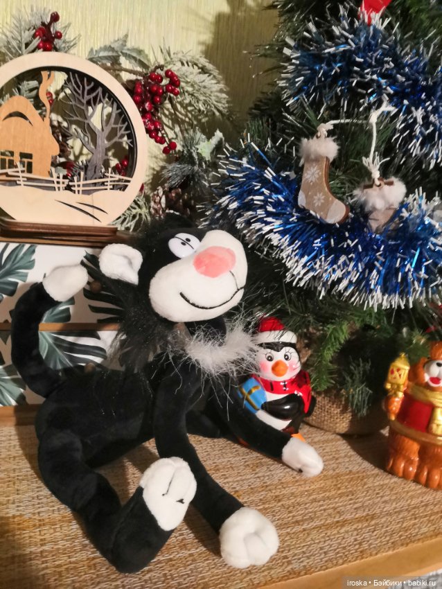 Кот и ёлка — Интересные игрушки и фигурки (разное): редкие (фото 6)