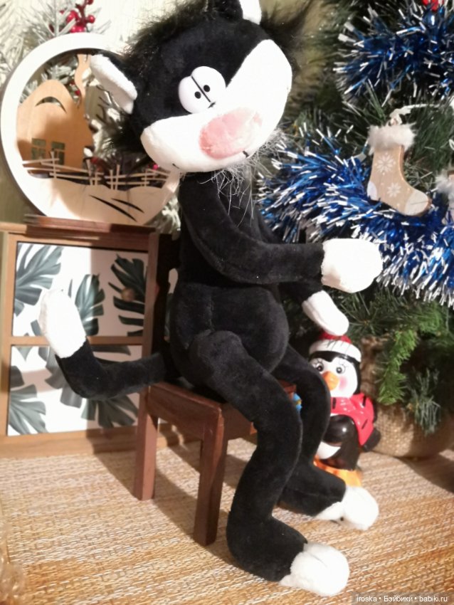 Кот и ёлка — Интересные игрушки и фигурки (разное): редкие (фото 10)