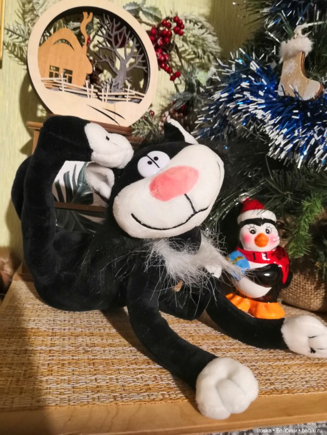 Кот и ёлка — Интересные игрушки и фигурки (разное): редкие (фото 7)