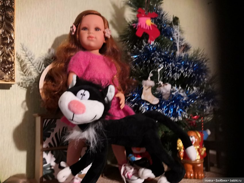 Кот и ёлка — Интересные игрушки и фигурки (разное): редкие