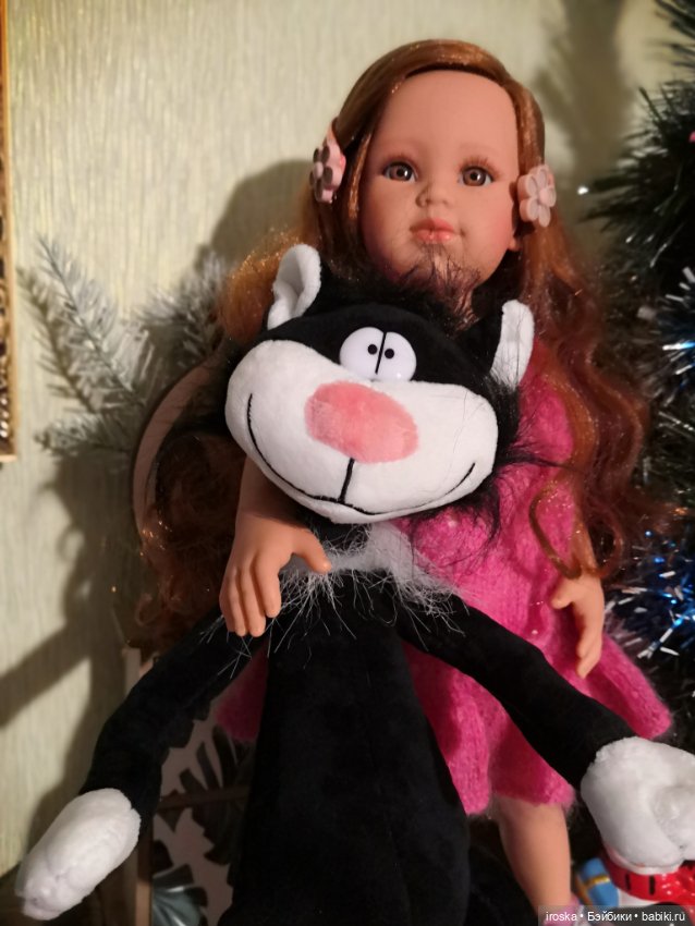 Кот и ёлка — Интересные игрушки и фигурки (разное): редкие