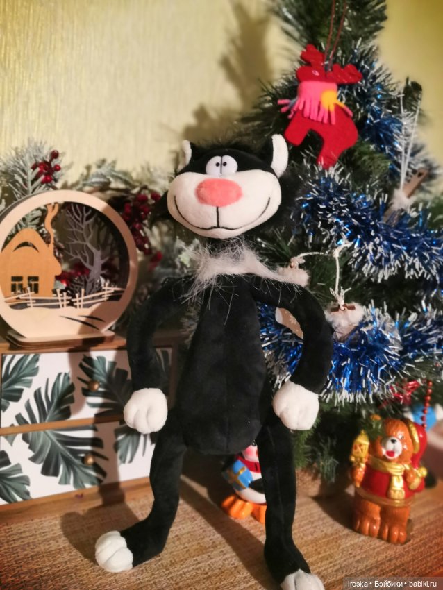 Кот и ёлка — Интересные игрушки и фигурки (разное): редкие (фото 8)