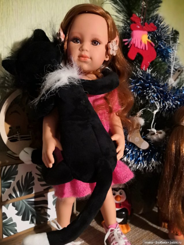 Кот и ёлка — Интересные игрушки и фигурки (разное): редкие