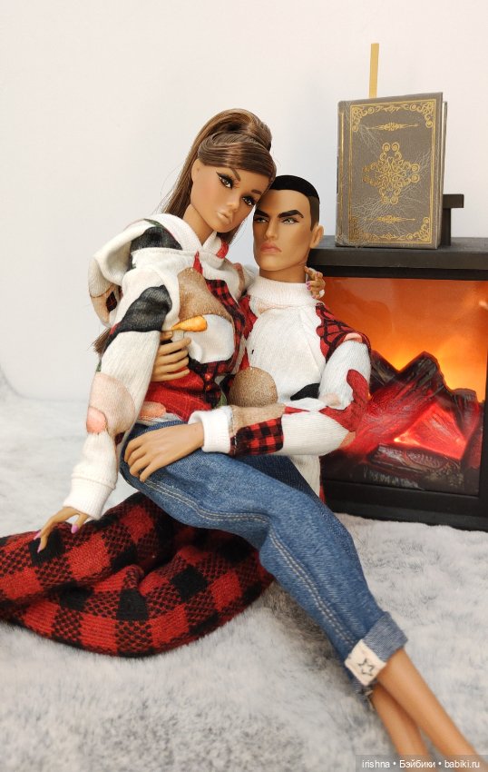 Поппи и Лукас новогодняя зарисовка (фото 4)