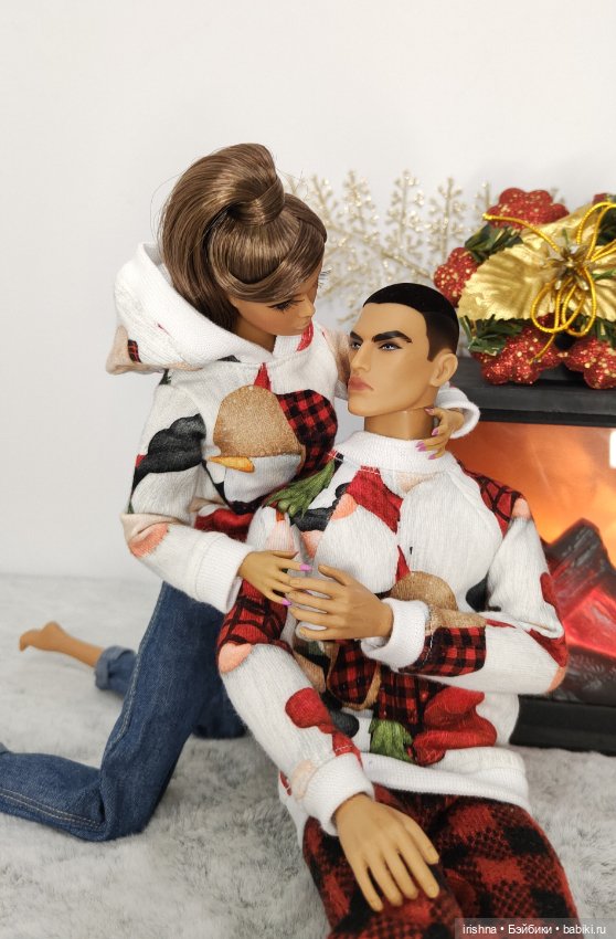 Поппи и Лукас новогодняя зарисовка (фото 6)