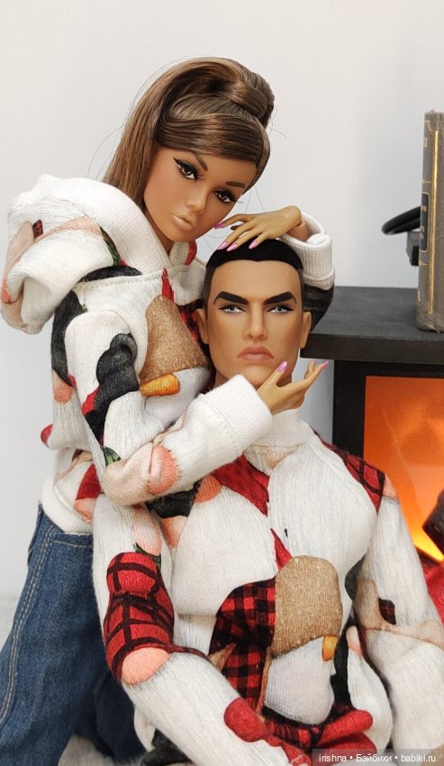 Поппи и Лукас новогодняя зарисовка