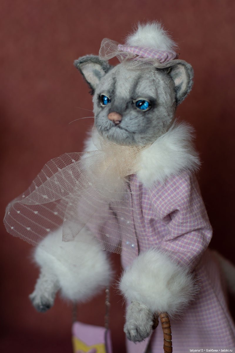 Кошечка Фифа — Авторские мишки Тедди и друзья: фото (фото 8)