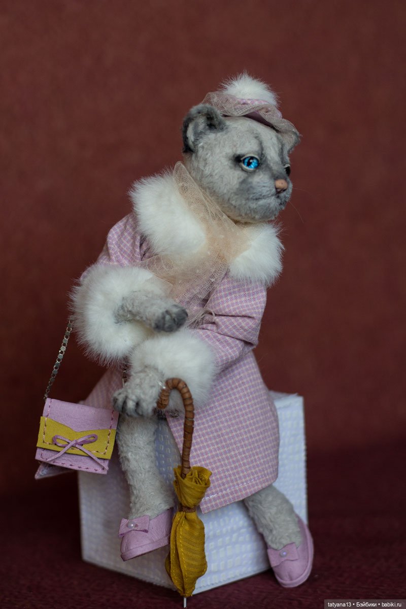 Кошечка Фифа — Авторские мишки Тедди и друзья: фото