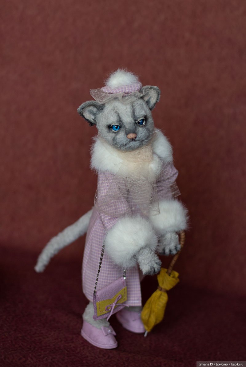 Кошечка Фифа — Авторские мишки Тедди и друзья: фото