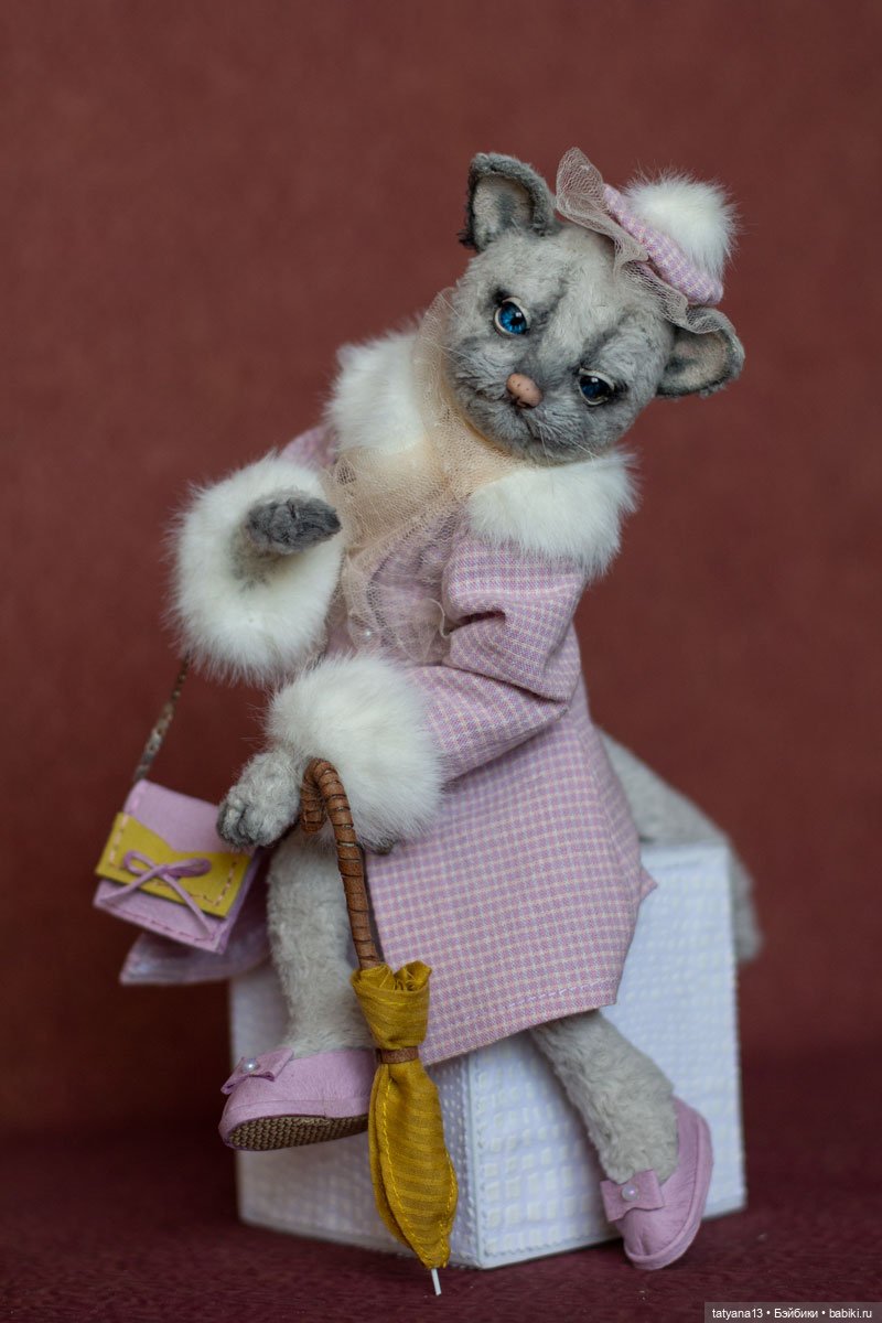 Кошечка Фифа — Авторские мишки Тедди и друзья: фото