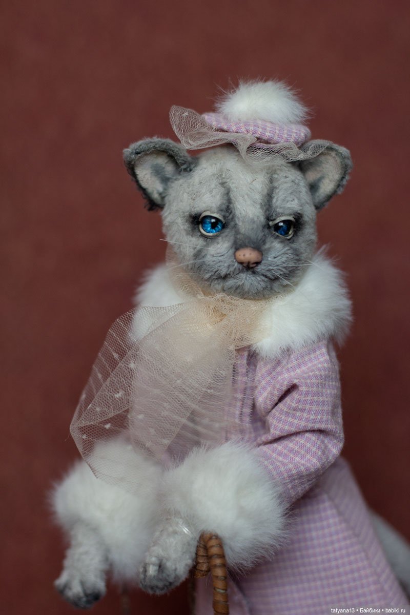 Кошечка Фифа — Авторские мишки Тедди и друзья: фото