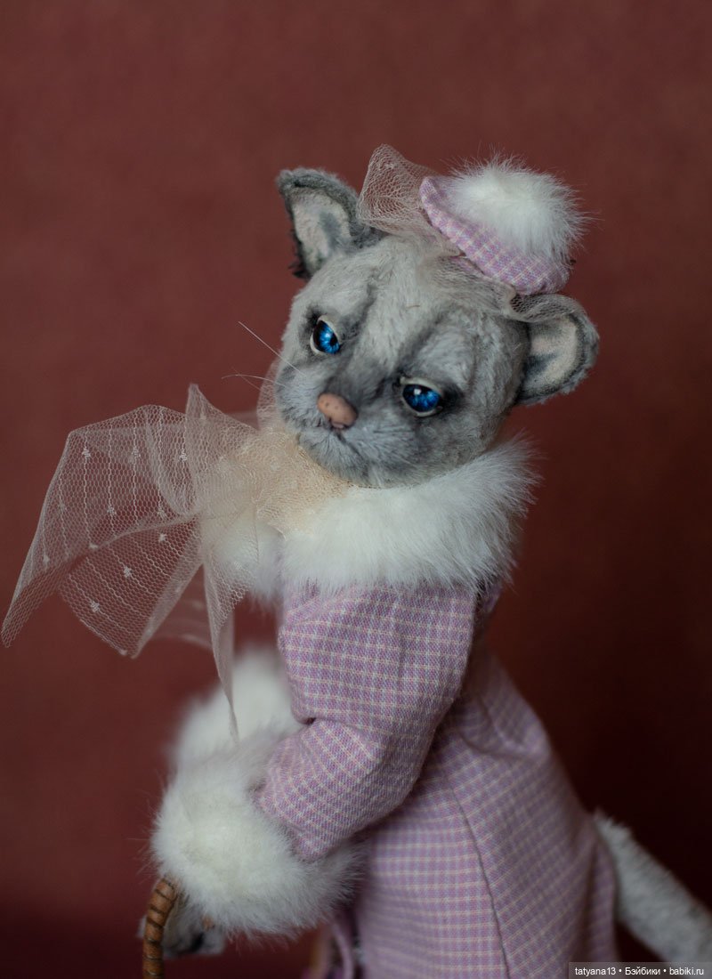 Кошечка Фифа — Авторские мишки Тедди и друзья: фото