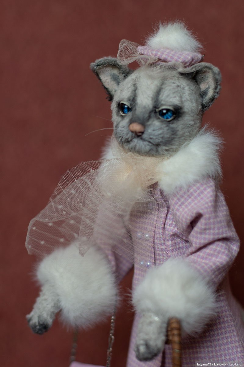 Кошечка Фифа — Авторские мишки Тедди и друзья: фото