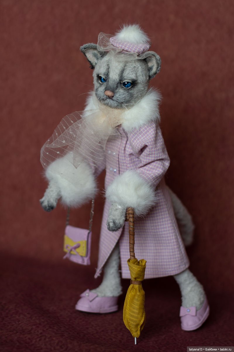 Кошечка Фифа — Авторские мишки Тедди и друзья: фото (фото 9)