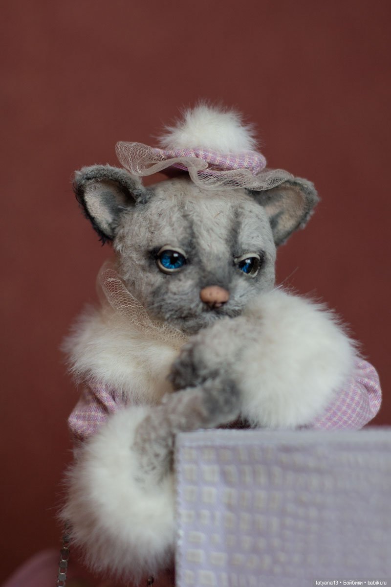 Кошечка Фифа — Авторские мишки Тедди и друзья: фото (фото 3)