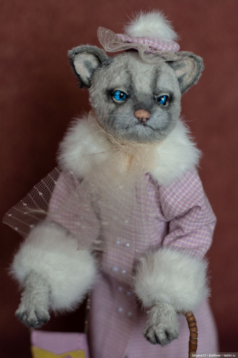 Кошечка Фифа — Авторские мишки Тедди и друзья: фото (фото 7)