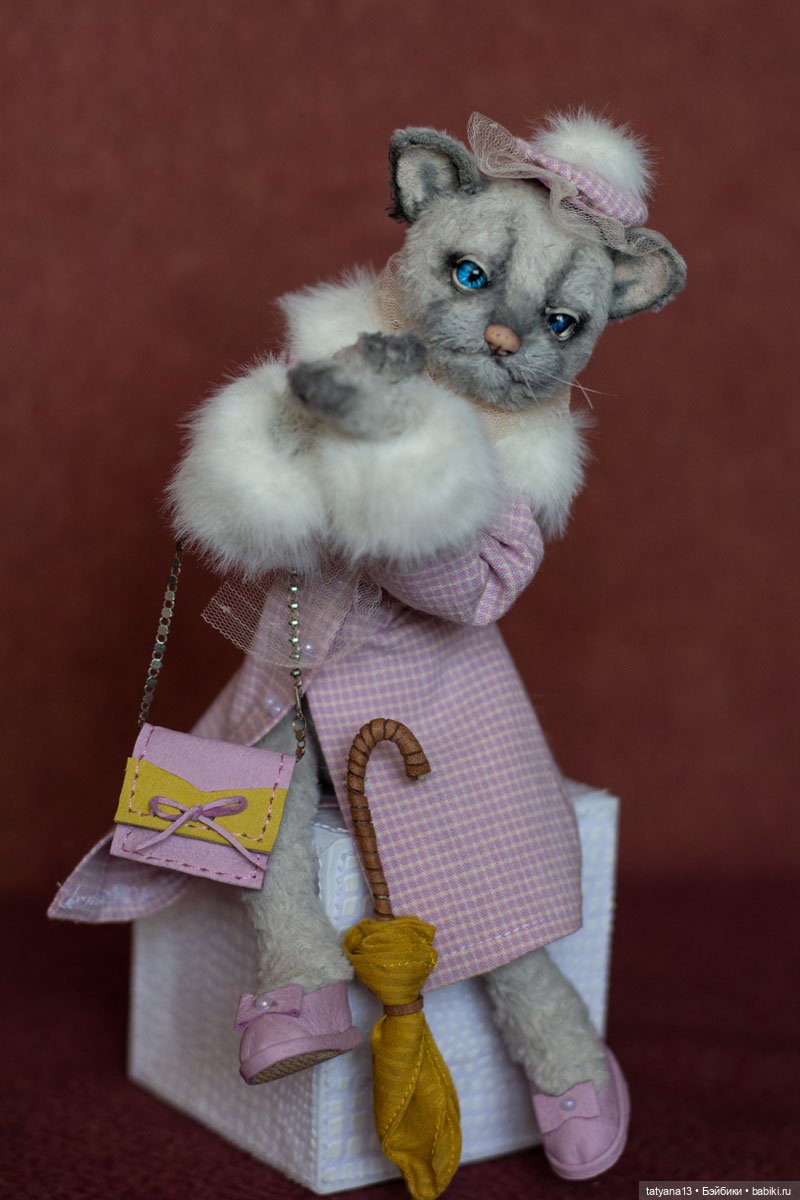 Кошечка Фифа — Авторские мишки Тедди и друзья: фото