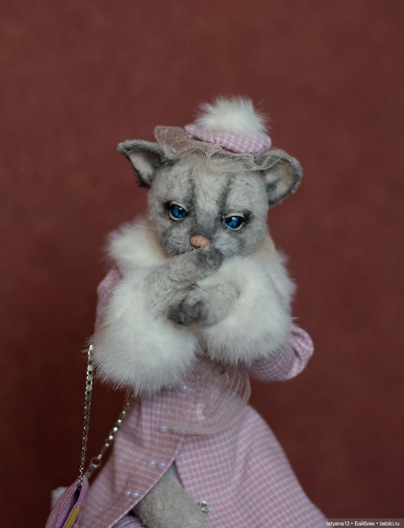 Кошечка Фифа — Авторские мишки Тедди и друзья: фото