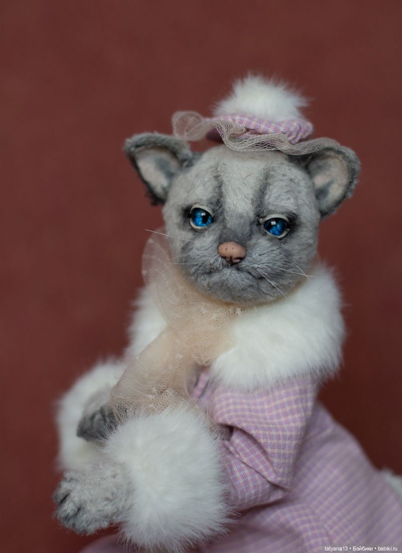 Кошечка Фифа — Авторские мишки Тедди и друзья: фото (фото 4)