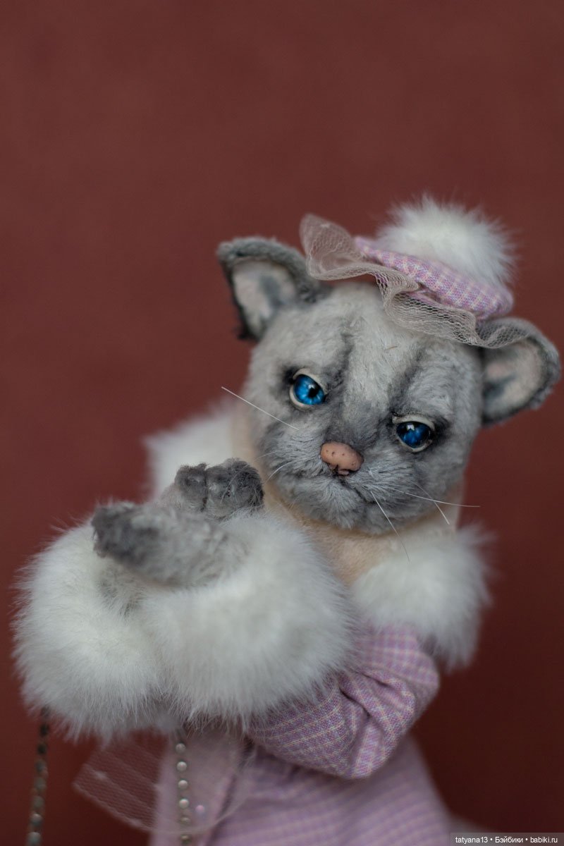 Кошечка Фифа — Авторские мишки Тедди и друзья: фото