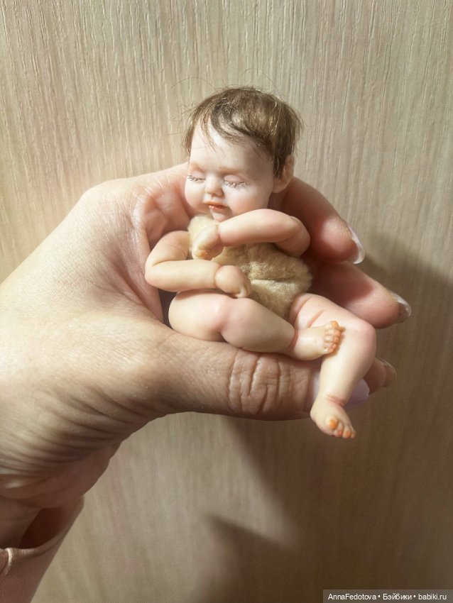 Малыши-младенчики🧸🤗😍 — Авторские миниатюрные куклы: лепка