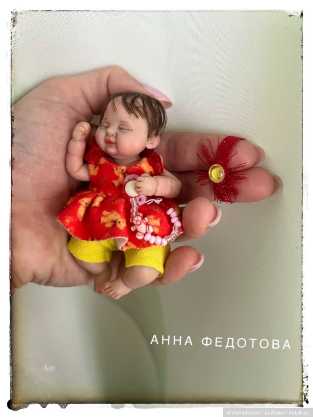 Малыши-младенчики🧸🤗😍 — Авторские миниатюрные куклы: лепка (фото 10)