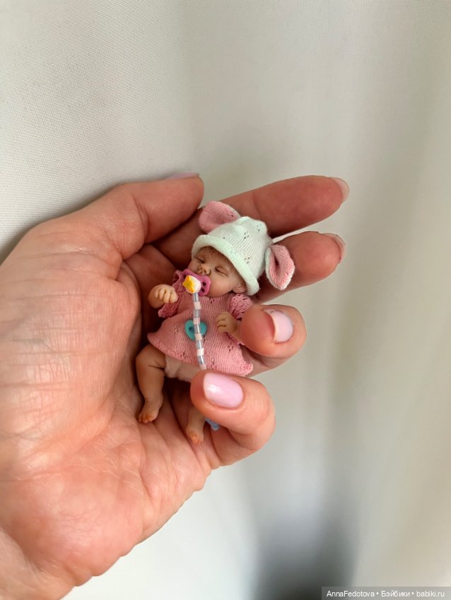 Малыши-младенчики🧸🤗😍 — Авторские миниатюрные куклы: лепка