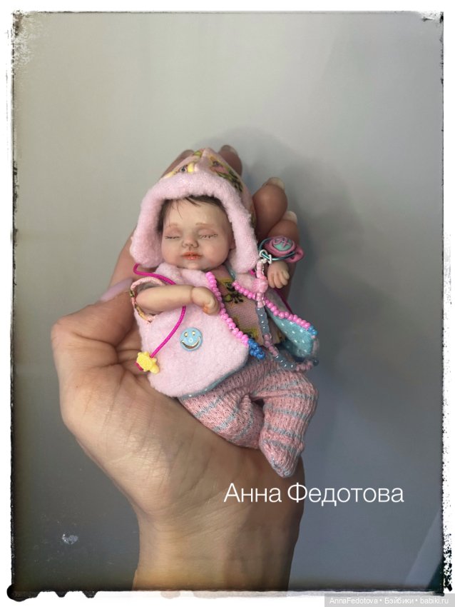 Малыши-младенчики🧸🤗😍 — Авторские миниатюрные куклы: лепка