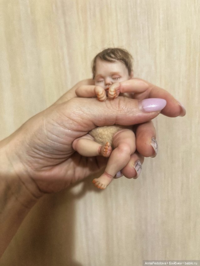 Малыши-младенчики🧸🤗😍 — Авторские миниатюрные куклы: лепка