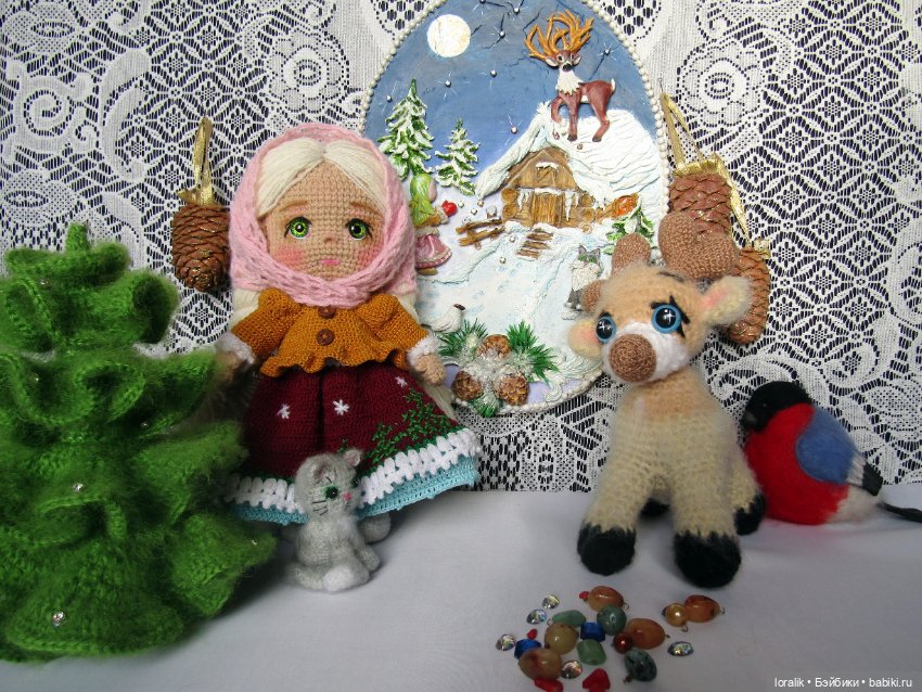 Сказка, связанная крючком часть 2. "Серебряное копытце" (фото 2)