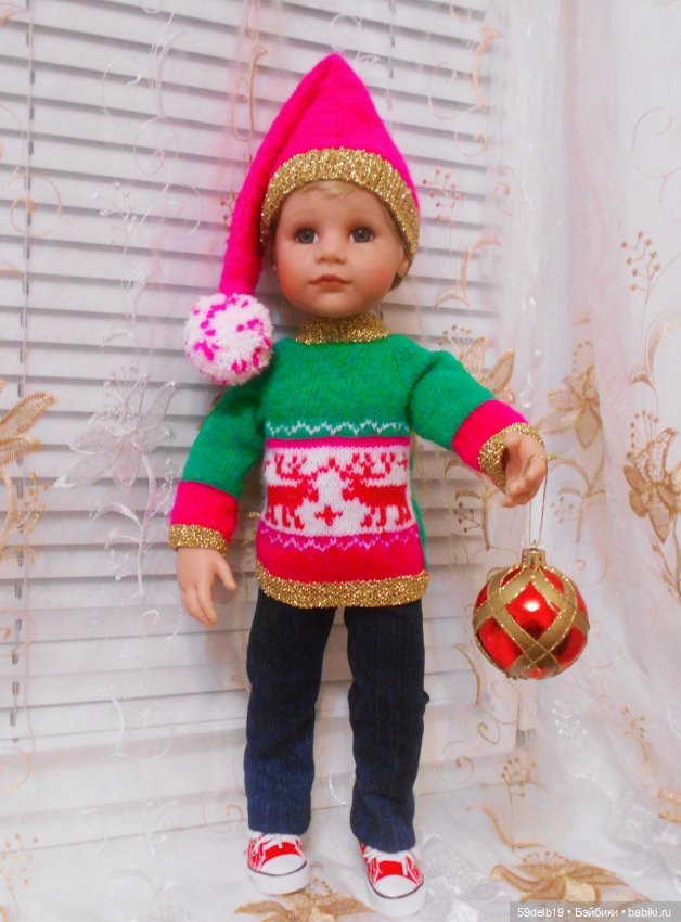 Я - малютка добрый Гном — Одежда и обувь для кукол своими руками: фото
