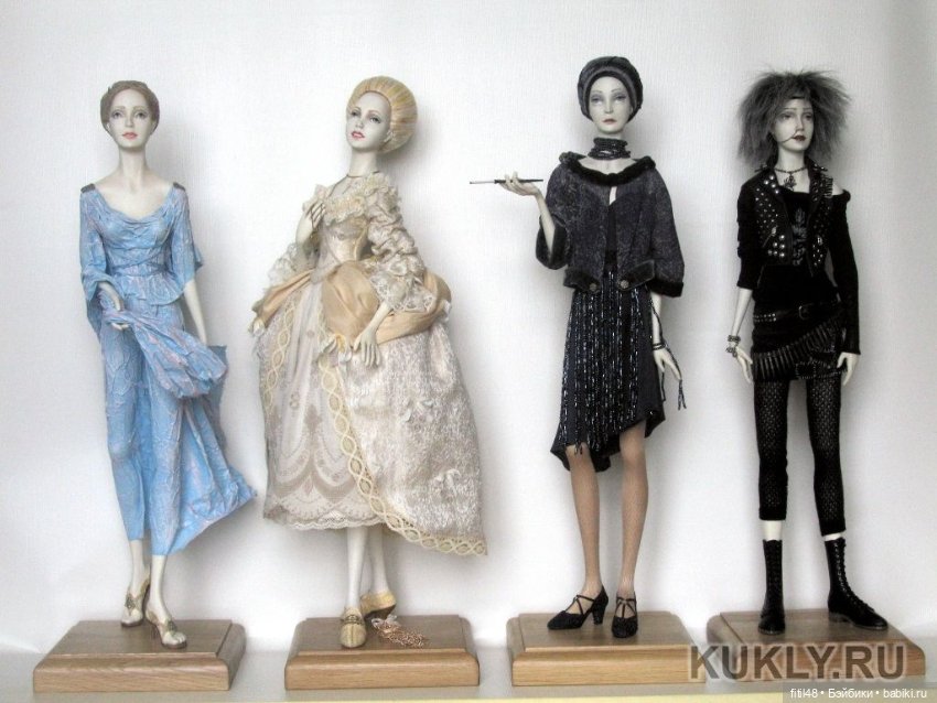 Авторские куклы Елены Лаховой (фото 8)