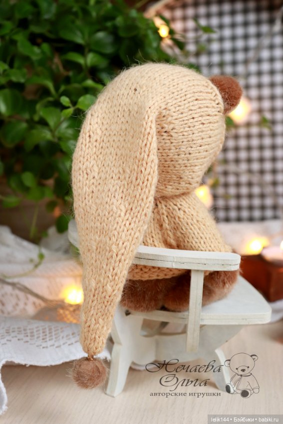 Тедди мишка Аликс — Авторские мишки Тедди и друзья: фото (фото 4)