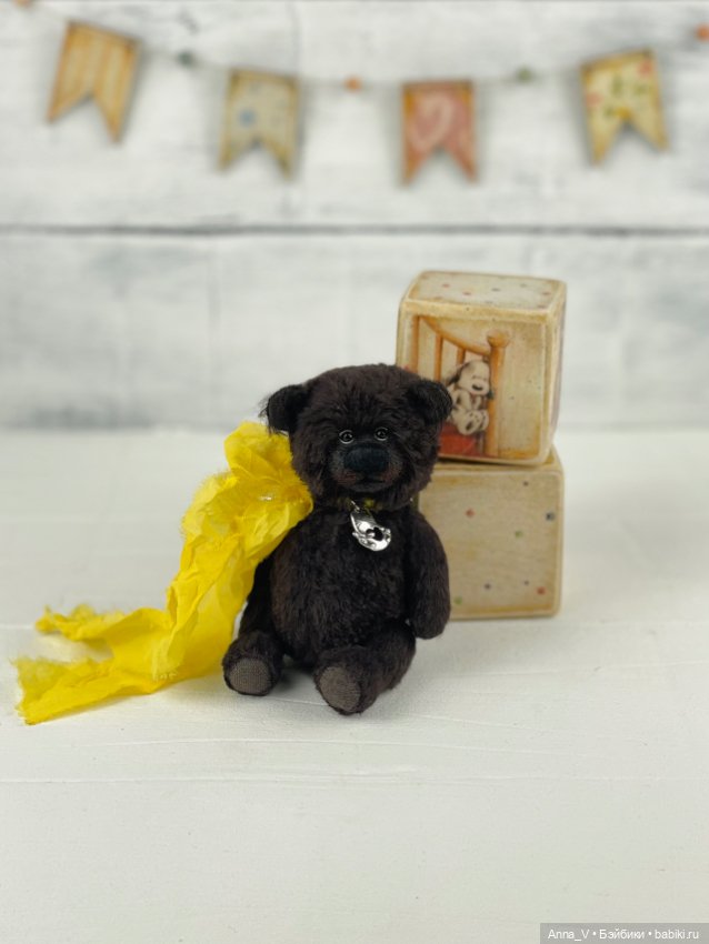 Тедди мишка Тихон — Авторские мишки Тедди и друзья: фото (фото 4)