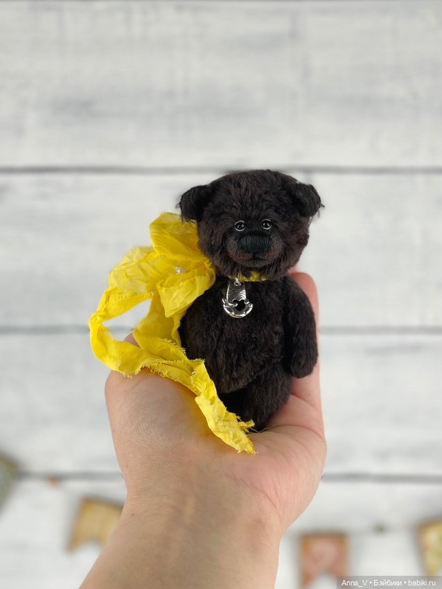 Тедди мишка Тихон — Авторские мишки Тедди и друзья: фото (фото 2)