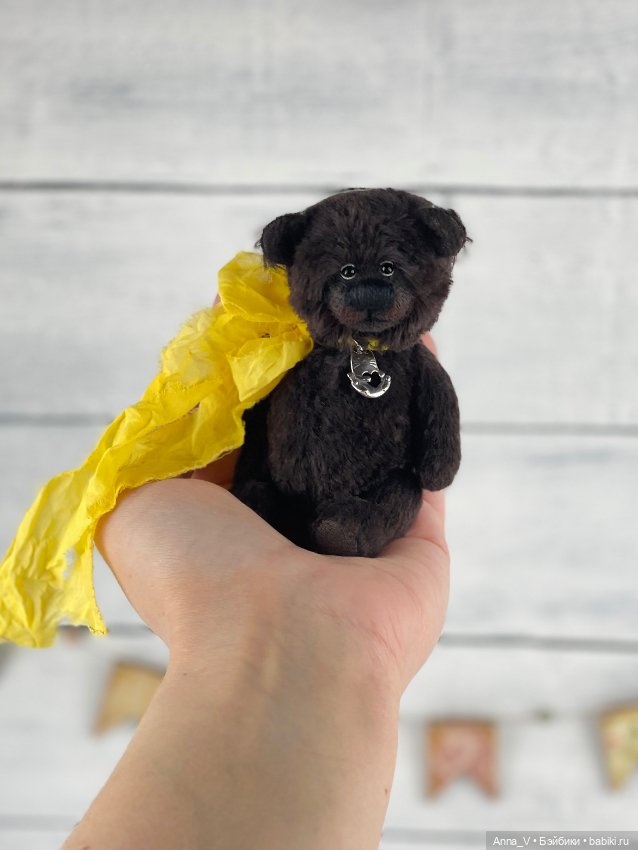 Тедди мишка Тихон — Авторские мишки Тедди и друзья: фото (фото 3)